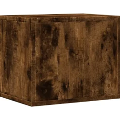 vidaXL Bureau organiser 36x26x29,5 cm bewerkt hout gerookt eikenkleur