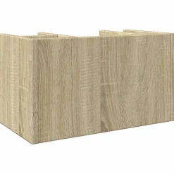 vidaXL Bureau organiser 44,5x24x25 cm bewerkt hout sonoma eikenkleurig