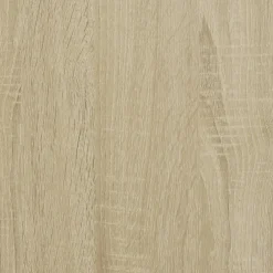 vidaXL Bureau organiser 44,5x24x25 cm bewerkt hout sonoma eikenkleurig