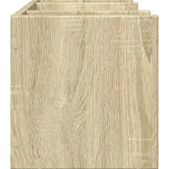 vidaXL Bureau organiser 44,5x24x25 cm bewerkt hout sonoma eikenkleurig