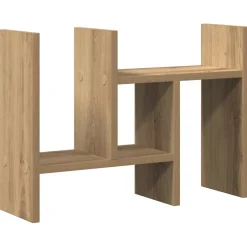 vidaXL Bureau Organizer Artisanaal eiken 34,5 x 15,5 x 35,5 cm