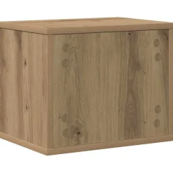 vidaXL Bureau Organizer Artisan Eiken 36 x 26 x 29,5 cm Bewerkt hout