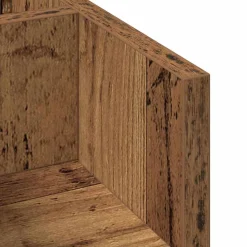 vidaXL Bureau Organizer Oud hout 44,5 x 24 x 25 cm Bewerkt hout
