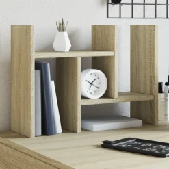 vidaXL Bureau Organizer Sonoma Eiken 34,5 x 15,5 x 35,5 cm