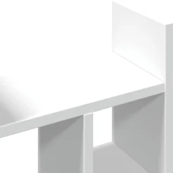 vidaXL Bureau Organizer Wit 34,5 x 15,5 x 35,5 cm Bewerkt hout