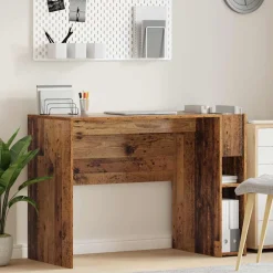 vidaXL Bureau Oudhout Bewerkt hout 109 x 50 x 78 cm