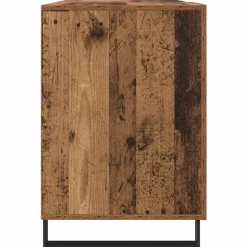 vidaXL Bureau Oud hout Bewerkt hout 140 x 50 x 75 cm