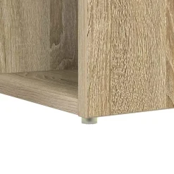 vidaXL Bureau Sonoma Eiken Bewerkt hout 108 x 55 x 103.5 cm