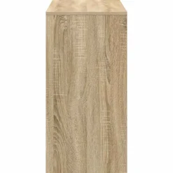 vidaXL Bureau Sonoma Eiken Bewerkt hout 90 x 37,5 x 75 cm