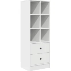 vidaXL Bureau Wit 135,5 x 50 x 127 cm 2 st