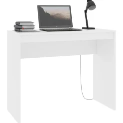 vidaXL Bureau 90x40x72 cm bewerkt hout wit