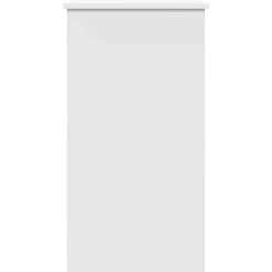 vidaXL Bureau 80x40x75 cm bewerkt hout wit