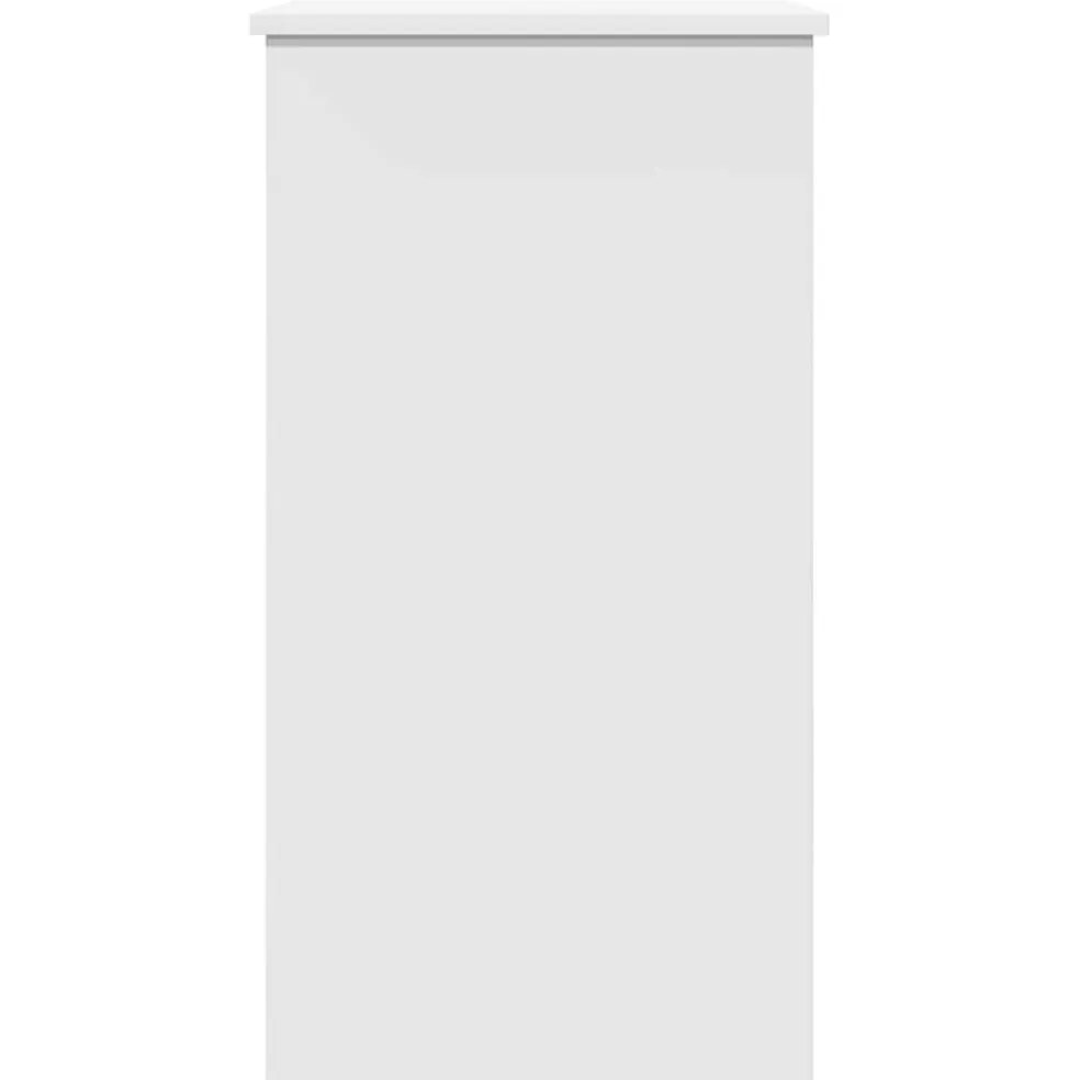 vidaXL Bureau 80x40x75 cm bewerkt hout wit