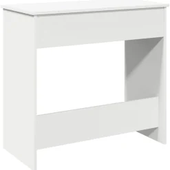 vidaXL Bureau 80x40x75 cm bewerkt hout wit