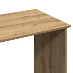 vidaXL Bureau 100x50x76 cm bewerkt hout sonoma eikenkleurig