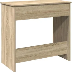 vidaXL Bureau 80x40x75 cm bewerkt hout sonoma eikenkleurig