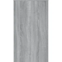 vidaXL Bureau 90x40x72 cm bewerkt hout grijs sonoma eikenkleurig