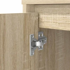vidaXL Bureau 120x42x76 cm spaanplaat sonoma eikenkleurig