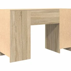 vidaXL Bureau 120x42x76 cm spaanplaat sonoma eikenkleurig