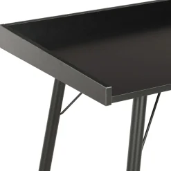 vidaXL Bureau 90x50x79 cm zwart