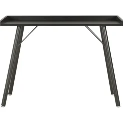 vidaXL Bureau 90x50x79 cm zwart