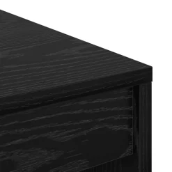 vidaXL Bureau Zwart Eiken 60 x 40 x 76 cm
