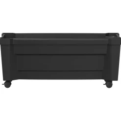 vidaXL Calypso plantenbak met wielen PP Antraciet