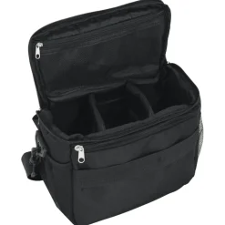 vidaXL Cameratas met waterdichte hoes oxford stof zwart
