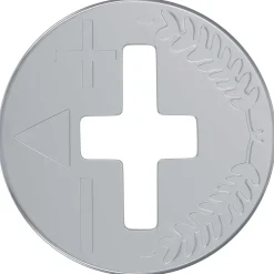vidaXL Cam Lock Moeren 2 st Zilver 12 x 10 mm Metaal