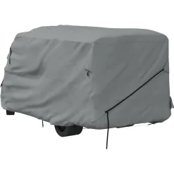 vidaXL Camperhoezen 570x235x275 cm vliesvlies grijs