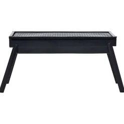 vidaXL Campingbarbecue draagbaar 60x22,5x33 cm roestvrij