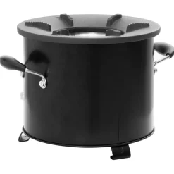vidaXL Camping houtkachel 36x26x22,5 cm metaal zwart