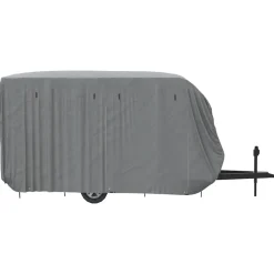 vidaXL Caravanhoes 460x250x220 cm vliesvlies grijs