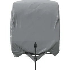 vidaXL Caravanhoes 460x250x220 cm vliesvlies grijs