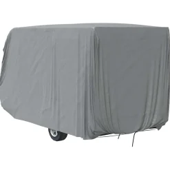vidaXL Caravanhoes 460x250x220 cm vliesvlies grijs
