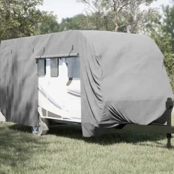 vidaXL Caravanhoes 460x250x220 cm vliesvlies grijs