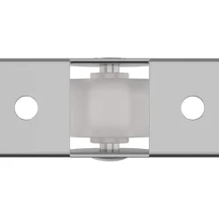 vidaXL Caster 2 st Wit 42 x 11,5 x 29 mm IJzer
