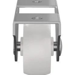 vidaXL Caster 2 st Wit 42 x 11,5 x 29 mm IJzer