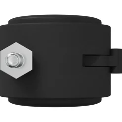 vidaXL Caster 2 st Zwart en Zilver 40,1 x 40,1 x 37,8 mm Ijzer en PP