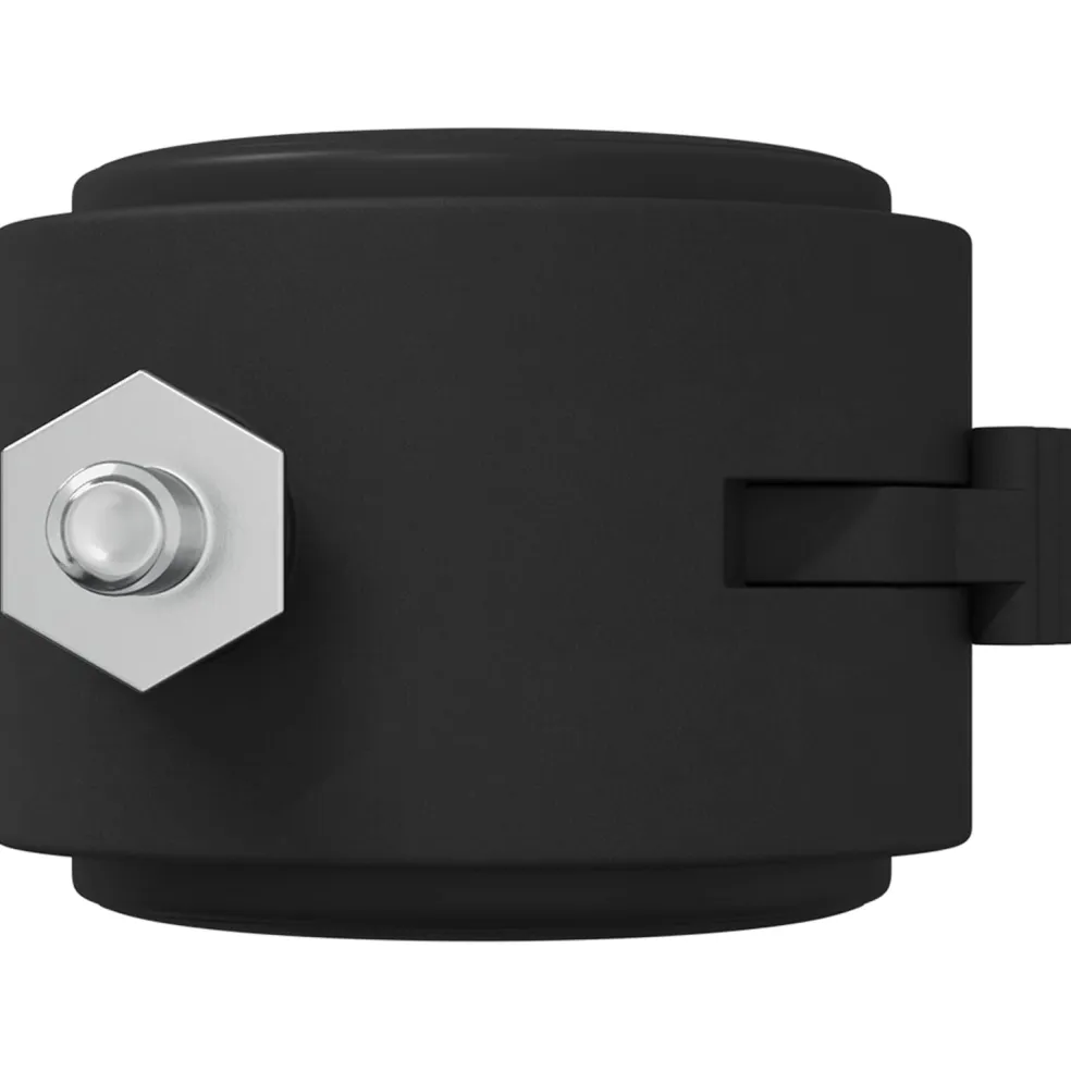 vidaXL Caster 2 st Zwart en Zilver 40,1 x 40,1 x 37,8 mm Ijzer en PP