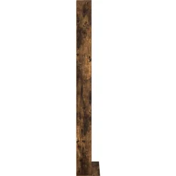 vidaXL CD Kast Gerookt eiken 33 x 23,5 x 175 cm Bewerkt hout