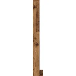 vidaXL CD Kast Oud hout 33 x 23,5 x 175 cm Bewerkt hout
