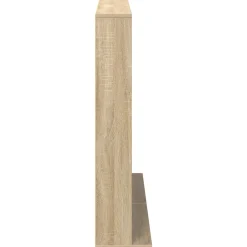 vidaXL CD Kast Sonoma Eiken 60 x 17 x 92 cm Bewerkt hout