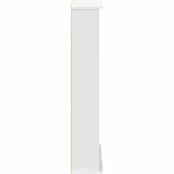 vidaXL CD Kast Wit 60 x 17 x 92 cm Bewerkt hout
