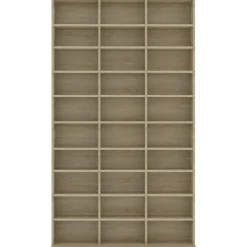 vidaXL Cd-kast 102x23x177,5 cm bewerkt hout sonoma eikenkleurig