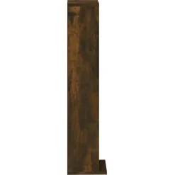 vidaXL Cd-kast 21x20x88 cm bewerkt hout gerookt eikenkleurig