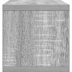 vidaXL CD Opslag Rek Grijs Sonoma 40 x 17 x 17 cm Bewerkt hout