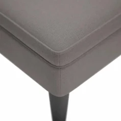 vidaXL Chaise longue met kussen en rechterarmleuning stof taupe