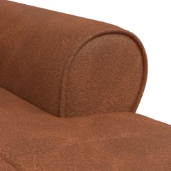 vidaXL Chaise Lounge Bruin Nep Leer 91 x 157 x 91 cm
