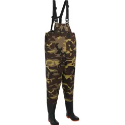 vidaXL Chest Waders met laarzen PVC gecoate polyester Maat 38